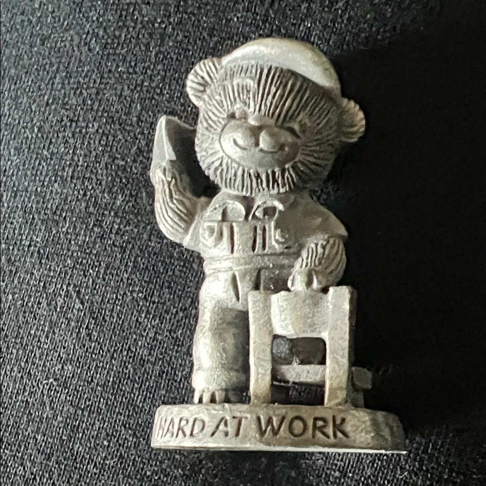 Avon Silver Bear Figurine